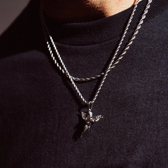 Men’s Silver Chain from CraftD London: “Cupid’s Revenge” - Picture 2 of 4